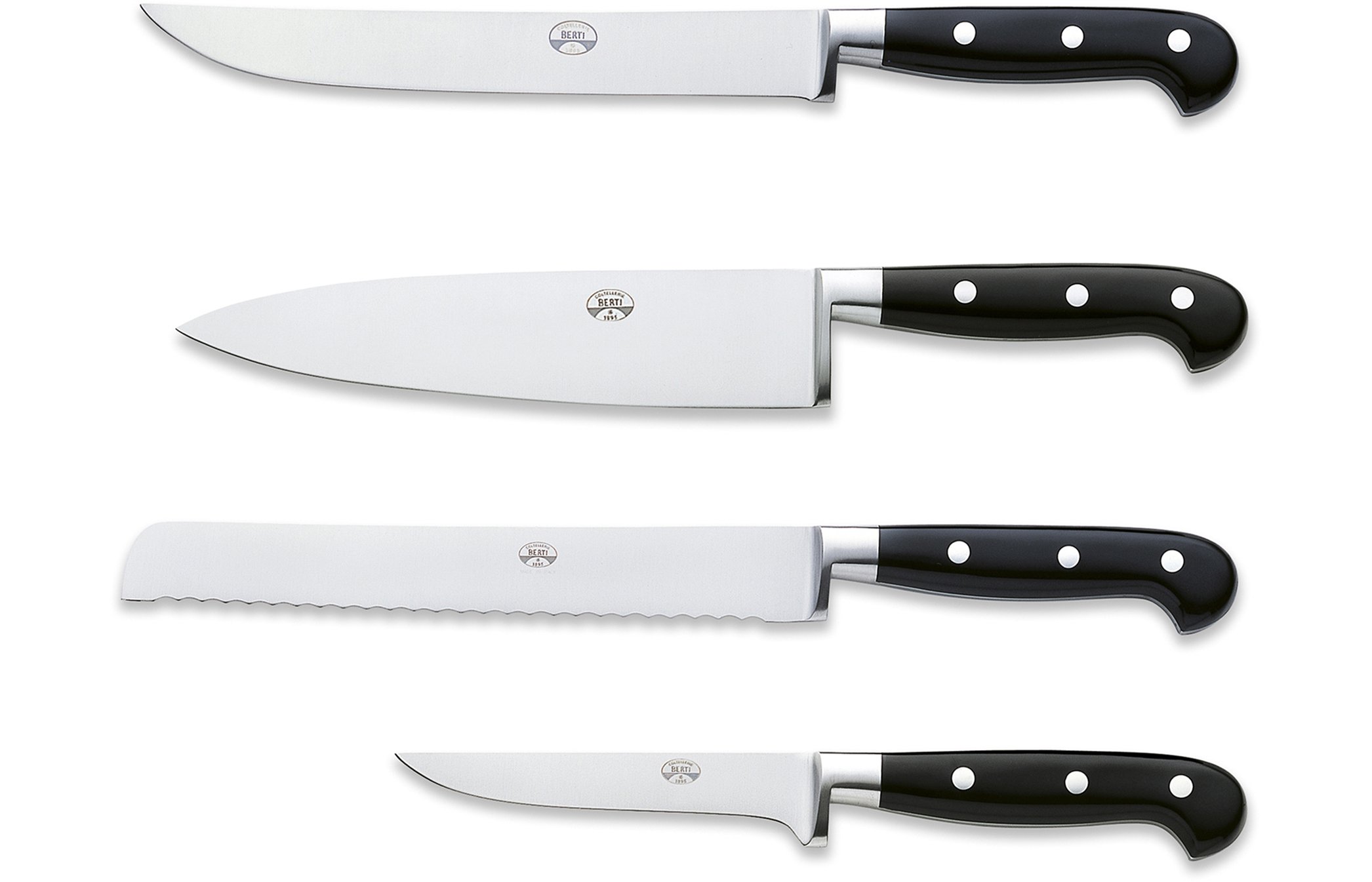 Kit 4 Kitchen Knives – Handcrafted Knives